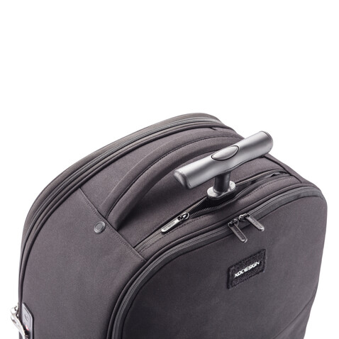 Bobby Rucksack Trolley anthrazit, grau bedrucken, Art.-Nr. P705.771
