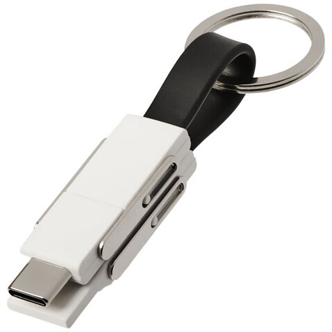 One 4-in-1 Kabel, schwarz bedrucken, Art.-Nr. 12412400