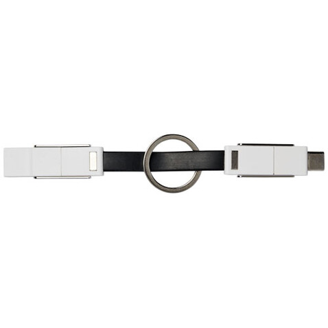 One 4-in-1 Kabel, schwarz bedrucken, Art.-Nr. 12412400