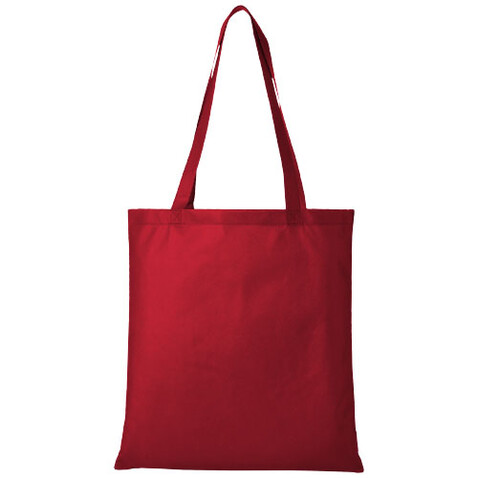 Zeus Non Woven große Tragetasche 6L, rot bedrucken, Art.-Nr. 11941202