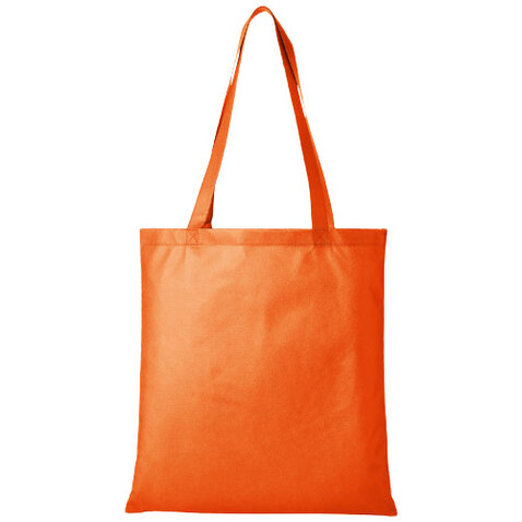 Zeus Non Woven große Tragetasche 6L, orange bedrucken, Art.-Nr. 11941206 Zeus Non Woven große Tragetasche 6L, orange bedrucken, Art.-Nr. 11941206