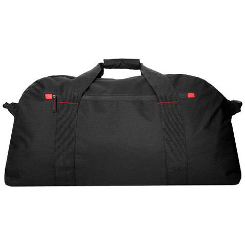 Vancouver extragroße Reisetasche 75L, schwarz, rot bedrucken, Art.-Nr. 11964700