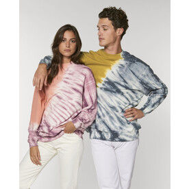 Das Unisex-Sweatshirt mit Rundhalsausschnitt tie & dye - Tie&Dye Mauve/Rose Clay - XXL bedrucken, Art.-Nr. STSU852C8112X Das Unisex-Sweatshirt mit Rundhalsausschnitt tie & dye - Tie&Dye Mauve/Rose Clay - XXL bedrucken, Art.-Nr. STSU852C8112X