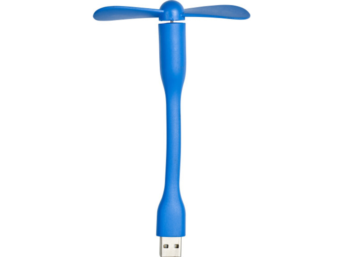 USB-Ventilator 'Mini' aus PVC – Hellblau bedrucken, Art.-Nr. 018999999_7884