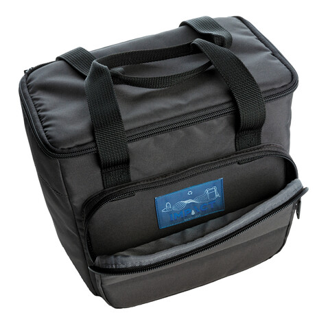 Impact AWARE™ RPET Kühltasche schwarz bedrucken, Art.-Nr. P422.301
