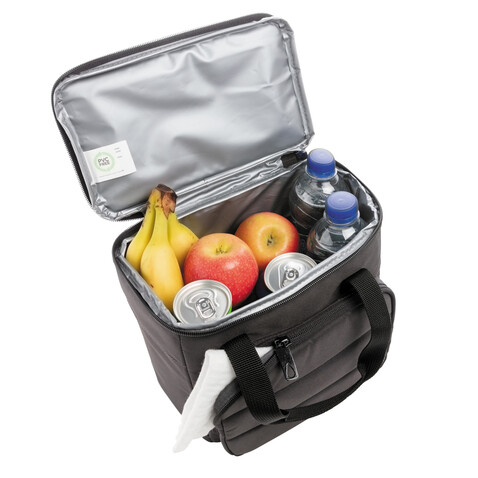 Impact AWARE™ RPET Kühltasche schwarz bedrucken, Art.-Nr. P422.301