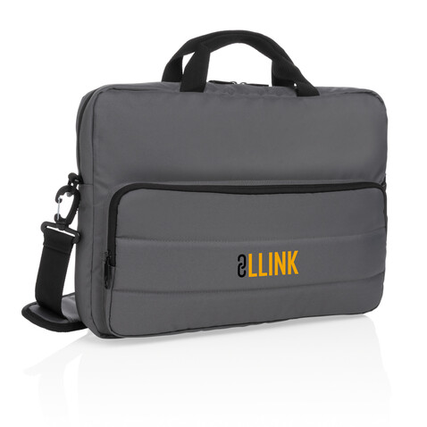 Impact AWARE™ RPET 15,6" Laptop-Tasche anthrazit bedrucken, Art.-Nr. P730.042 Impact AWARE™ RPET 15,6" Laptop-Tasche anthrazit bedrucken, Art.-Nr. P730.042
