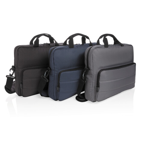 Impact AWARE™ RPET 15,6" Laptop-Tasche anthrazit bedrucken, Art.-Nr. P730.042 Impact AWARE™ RPET 15,6" Laptop-Tasche anthrazit bedrucken, Art.-Nr. P730.042