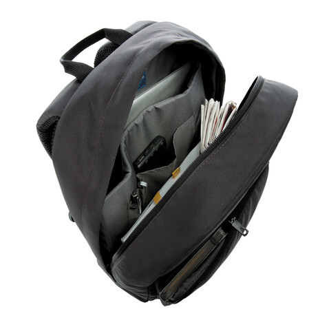 Impact AWARE™ RPET Basic 15,6&quot; Laptop-Rucksack schwarz bedrucken, Art.-Nr. P762.011