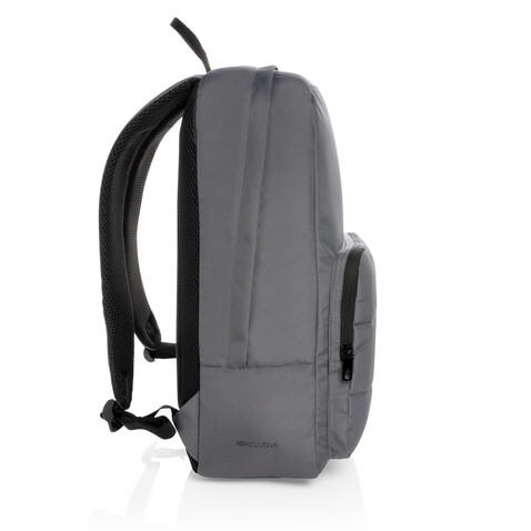 Impact AWARE™ RPET Basic 15,6" Laptop-Rucksack anthrazit bedrucken, Art.-Nr. P762.012