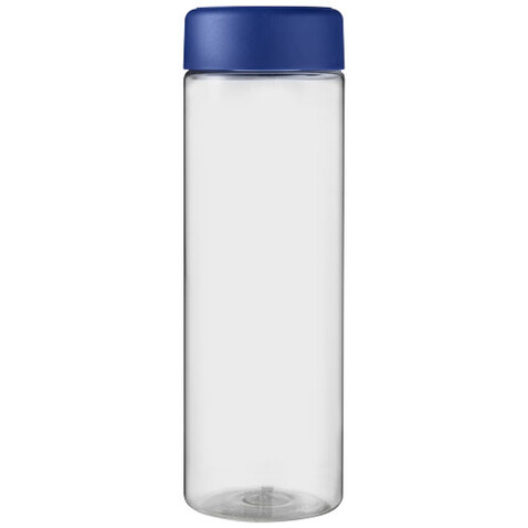 H2O Active® Vibe 850 ml Sportflasche mit Drehdeckel, transparent, blau bedrucken, Art.-Nr. 21043001