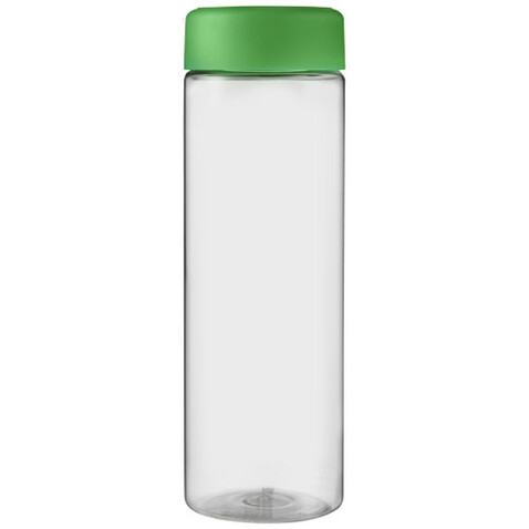 H2O Active® Vibe 850 ml Sportflasche mit Drehdeckel, transparent, grün bedrucken, Art.-Nr. 21043006