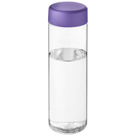 H2O Active® Vibe 850 ml Sportflasche mit Drehdeckel, transparent, lila bedrucken, Art.-Nr. 21043007 H2O Active® Vibe 850 ml Sportflasche mit Drehdeckel, transparent, lila bedrucken, Art.-Nr. 21043007