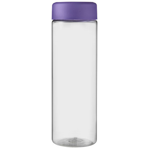 H2O Active® Vibe 850 ml Sportflasche mit Drehdeckel, transparent, lila bedrucken, Art.-Nr. 21043007 H2O Active® Vibe 850 ml Sportflasche mit Drehdeckel, transparent, lila bedrucken, Art.-Nr. 21043007