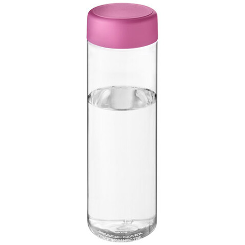 H2O Active® Vibe 850 ml Sportflasche mit Drehdeckel, transparent, rosa bedrucken, Art.-Nr. 21043008 H2O Active® Vibe 850 ml Sportflasche mit Drehdeckel, transparent, rosa bedrucken, Art.-Nr. 21043008