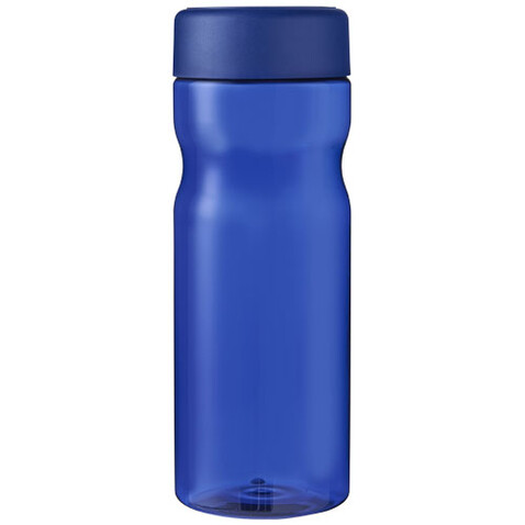 H2O Active® Eco Base 650 ml Sportflasche mit Drehdeckel, blau bedrucken, Art.-Nr. 21043502