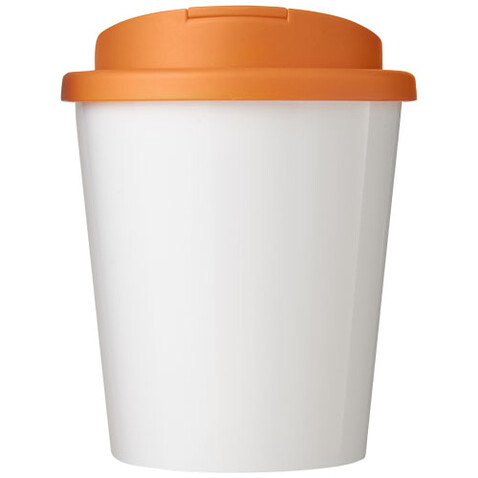 Brite-Americano® Espresso 250 ml Isolierbecher mit auslaufsicherem Schraubverschluss, weiss, orange bedrucken, Art.-Nr. 21069808 Brite-Americano® Espresso 250 ml Isolierbecher mit auslaufsicherem Schraubverschluss, weiss, orange bedrucken, Art.-Nr. 21069808