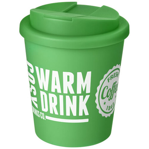 Americano® Espresso 250 ml Isolierbecher mit auslaufsicherem Schraubverschluss, grün bedrucken, Art.-Nr. 21069915 Americano® Espresso 250 ml Isolierbecher mit auslaufsicherem Schraubverschluss, grün bedrucken, Art.-Nr. 21069915
