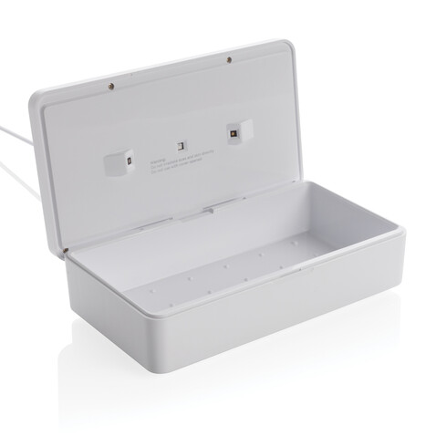 UV-C Sterilisations-Box weiß bedrucken, Art.-Nr. P301.103