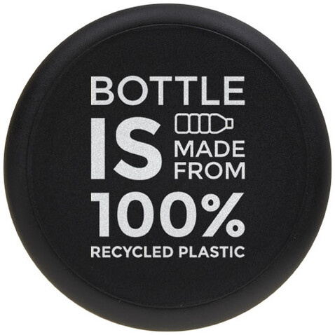 H2O Active® Eco Base 650 ml Sportflasche mit Drehdeckel, blau, schwarz bedrucken, Art.-Nr. 21043504