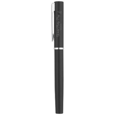 Waterman Allure Tintenroller (schwarze Mine), schwarz bedrucken, Art.-Nr. 10772790