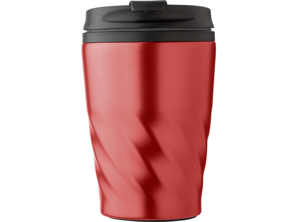 Kaffeebecher aus Edelstahl Rida (325 ml) – Rot bedrucken, Art.-Nr. 008999999_8435