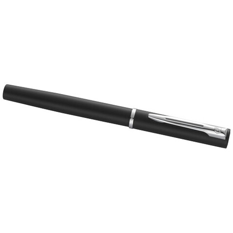 Waterman Allure Tintenroller (schwarze Mine), schwarz bedrucken, Art.-Nr. 10772790