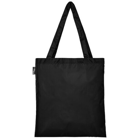 Sai RPET Tragetasche 7L, schwarz bedrucken, Art.-Nr. 12049600