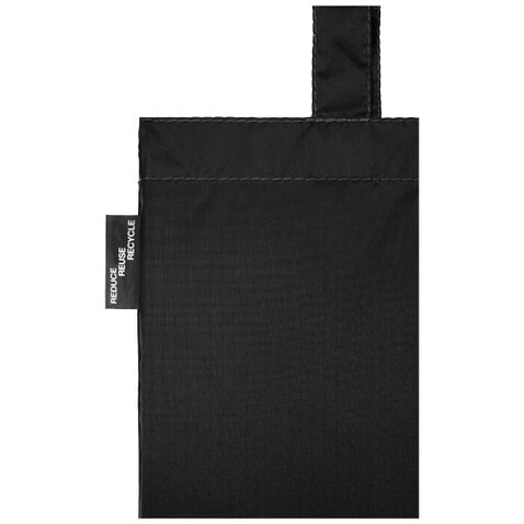 Sai RPET Tragetasche 7L, schwarz bedrucken, Art.-Nr. 12049600