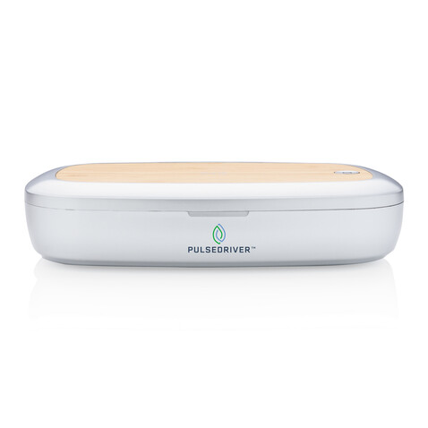 Rena UV-C Sterilisations-Box mit 5W Wireless Charger grau bedrucken, Art.-Nr. P301.132