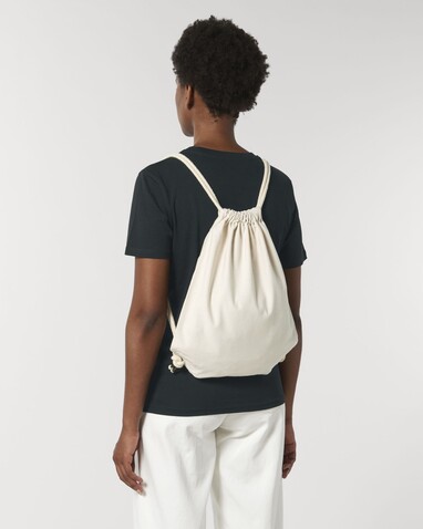 Gym Bag - Der gewebte Turnbeutel - Natural - OS bedrucken, Art.-Nr. STAU763C007OS