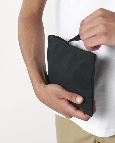 Pencil Case - Federmappe aus Stoff - Black - OS bedrucken, Art.-Nr. STAU764C002OS