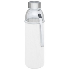 Bodhi 500 ml Glas-Sportflasche, weiss bedrucken, Art.-Nr. 10065601