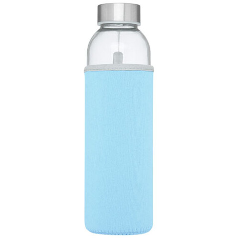 Bodhi 500 ml Glas-Sportflasche, hellblau bedrucken, Art.-Nr. 10065650