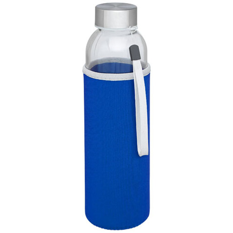 Bodhi 500 ml Glas-Sportflasche, blau bedrucken, Art.-Nr. 10065652