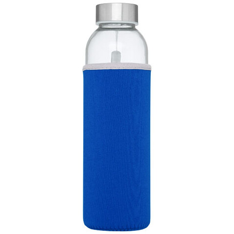 Bodhi 500 ml Glas-Sportflasche, blau bedrucken, Art.-Nr. 10065652