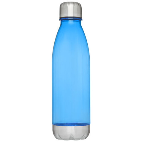 Cove 685 ml Sportflasche, transparent royalblau bedrucken, Art.-Nr. 10065953