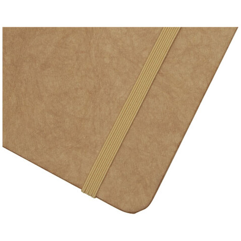 Breccia A5 Notizbuch aus Steinpapier, braun bedrucken, Art.-Nr. 10774171