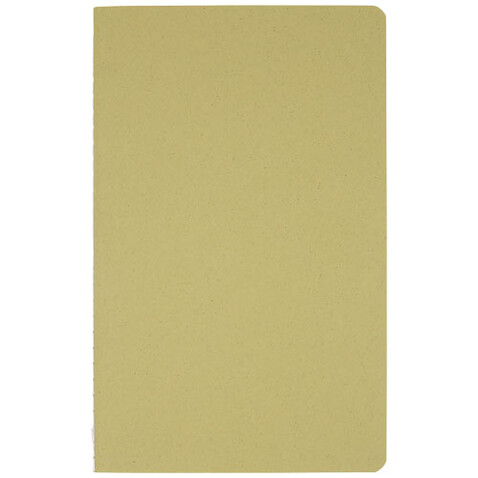 Fabia Notizbuch mit Cover aus Crush Papier, olive bedrucken, Art.-Nr. 10774960