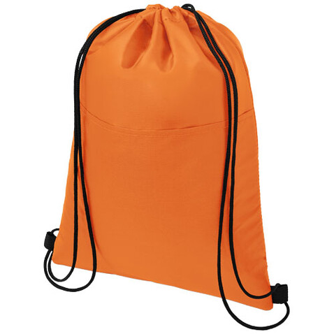 Oriole Kühltasche mit Kordelzug 5L, orange bedrucken, Art.-Nr. 12049505