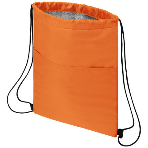 Oriole Kühltasche mit Kordelzug 5L, orange bedrucken, Art.-Nr. 12049505