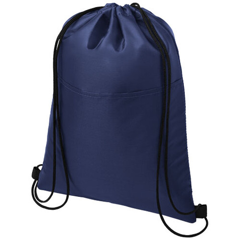 Oriole Kühltasche mit Kordelzug 5L, navy bedrucken, Art.-Nr. 12049511
