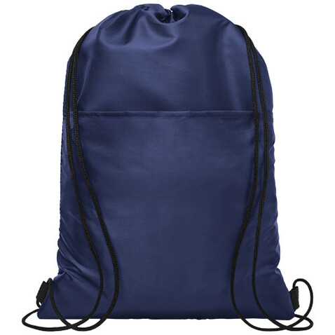 Oriole Kühltasche mit Kordelzug 5L, navy bedrucken, Art.-Nr. 12049511