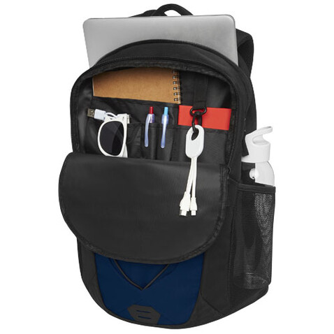 Trails Rucksack 24L, navy, schwarz bedrucken, Art.-Nr. 12051455