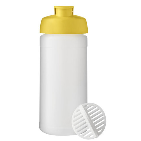 Baseline Plus 500 ml Shakerflasche, gelb, klar mattiert bedrucken, Art.-Nr. 21070211 Baseline Plus 500 ml Shakerflasche, gelb, klar mattiert bedrucken, Art.-Nr. 21070211