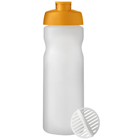 Baseline Plus 650 ml Shakerflasche, orange, klar mattiert bedrucken, Art.-Nr. 21070331