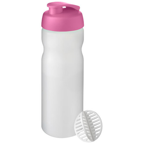 Baseline Plus 650 ml Shakerflasche, magenta, klar mattiert bedrucken, Art.-Nr. 21070341