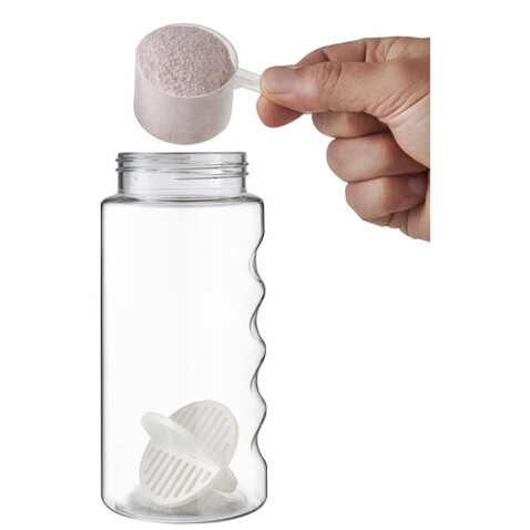 H2O Active® Bop 500 ml Shakerflasche, orange, transparent bedrucken, Art.-Nr. 21070431