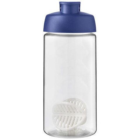 H2O Active® Bop 500 ml Shakerflasche, blau, transparent bedrucken, Art.-Nr. 21070452 H2O Active® Bop 500 ml Shakerflasche, blau, transparent bedrucken, Art.-Nr. 21070452