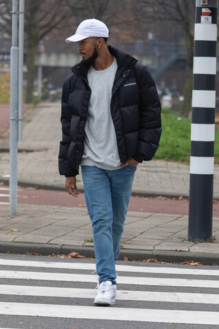Impact 6 Panel Kappe aus 190gr rCotton mit AWARE™ Tracer weiß bedrucken, Art.-Nr. P453.323